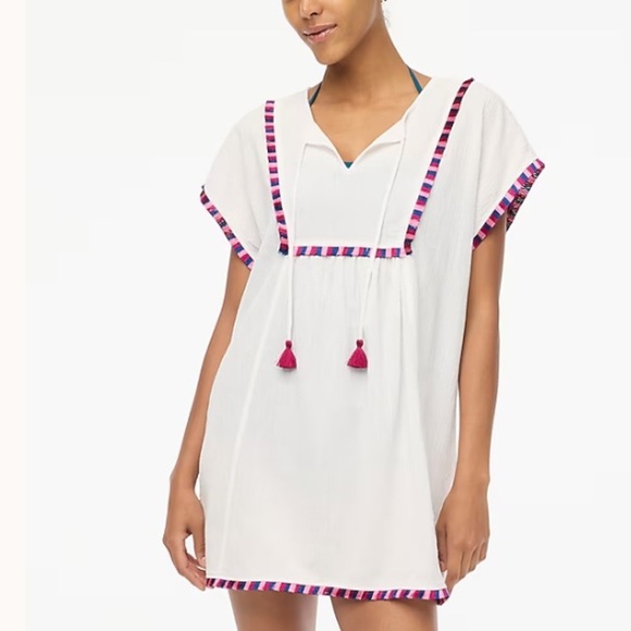 J crew fringe beach tunic - Picture 1 of 4